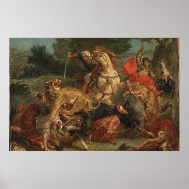 Delacroix Art Poster (Framsidan)