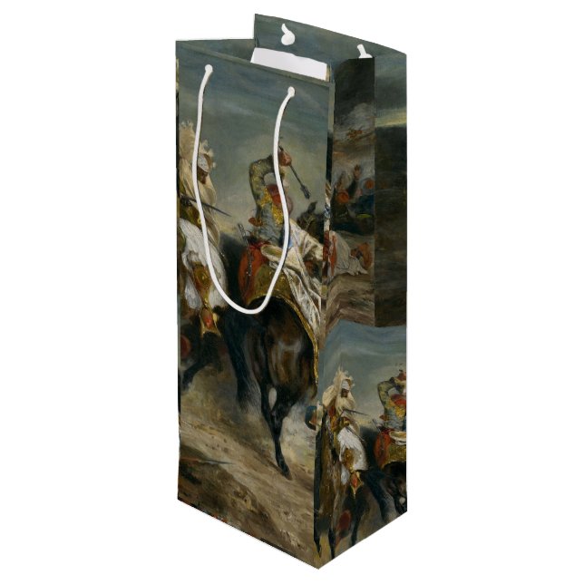 Delacroix Kambodja för Giaour och Hassan (Baksidan Vinklad)