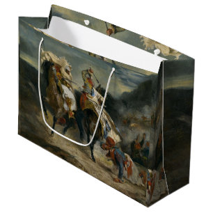 Delacroix Kambodja för Giaour och Hassan