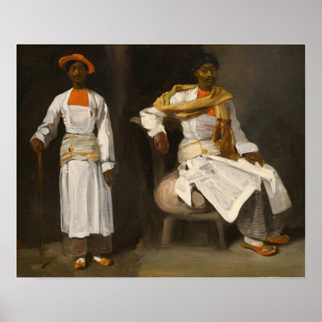 Delacroix - Kostymer Poster (Framsidan)
