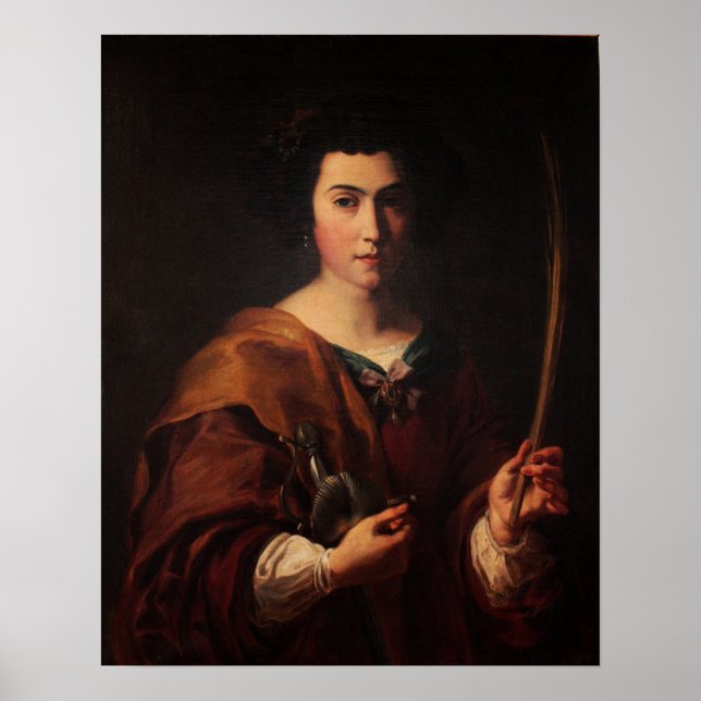 Delacroix - Saint Catherine Poster (Framsidan)