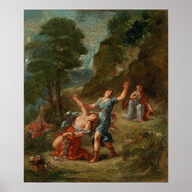 Delacroix - Våren Poster (Framsidan)