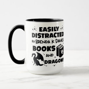 Delad av Brenda K Davies Bokar och Dragons Mugg