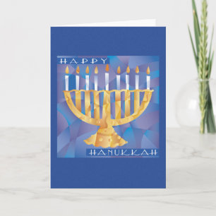 Delad Menorah Helgkort
