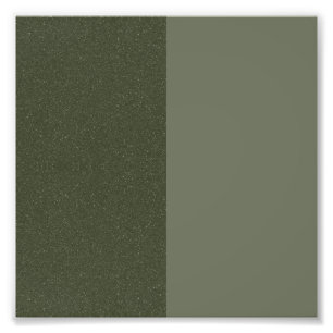 Delad Mossgrön Texturerad Fyrkantig Affisch (Bestä Fototryck