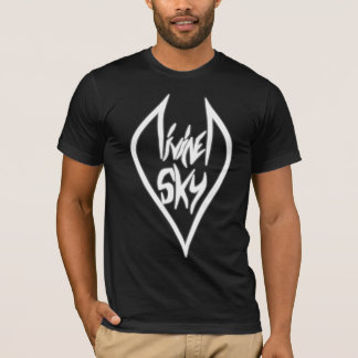 Delad skjorta för himmellogotypmörk t-shirt