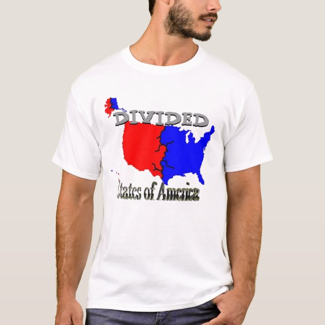 Delad stater av Amerika Tee Shirt (Framsida)