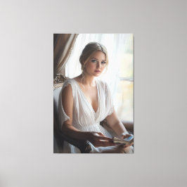 Delad tidpunkt canvastryck