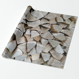 Delad träbricka presentpapper