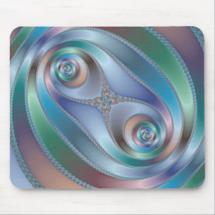 Delad tunnel - Fractal Mousepad Musmatta