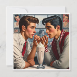 Delade klunkar av sötma julkort