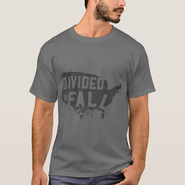 Delade vi faller t shirt (Framsida)