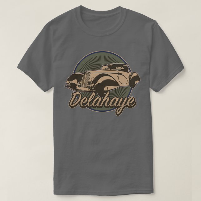 Delahaye T Shirt (Design framsida)