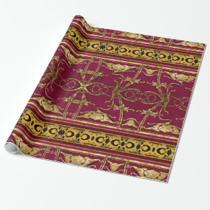Delancey elegant romantisk barock presentpapper