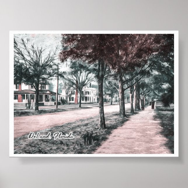 DELAND FLORIDA POSTER (Framsidan)