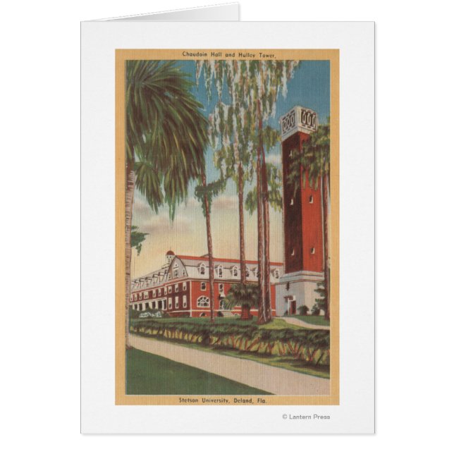 Deland, Florida - Stetson Universiteten Hälsningskort (Framsidan)