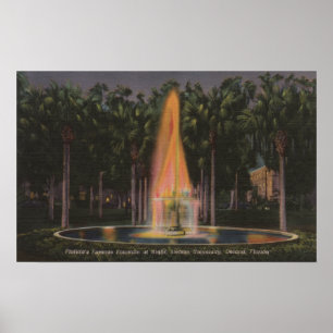Deland, Florida - Stetson Universiteten Poster