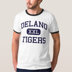 Delano - tigrar - högstadium - Delano Kalifornien Tröja
