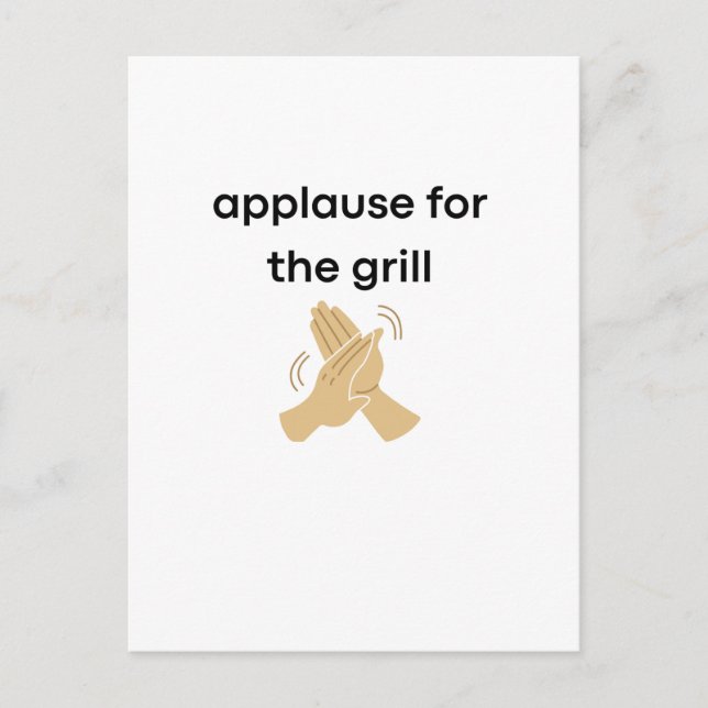 delantales meddelande vykort (Framsida)