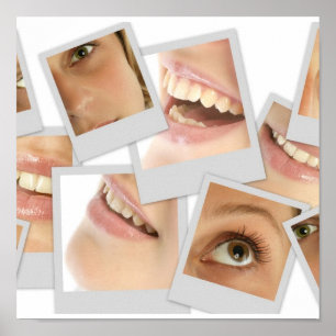 delar av ansikte poster