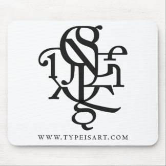 Delar av en teckenmousepad musmatta