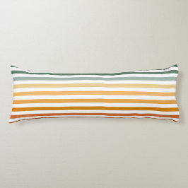 DELAR AV GRÖNT & ORANGE RAND & POLKA DOTS KROPPSKUDDE