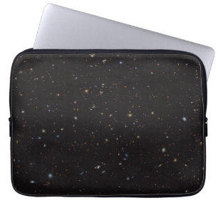 Delar av Himlar med över 45 000 synliga galaxer. Laptop Fodral