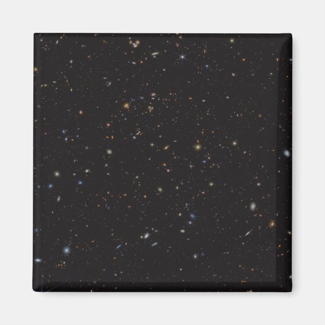 Delar av Himlar med över 45 000 synliga galaxer. Magnet (Framsidan)