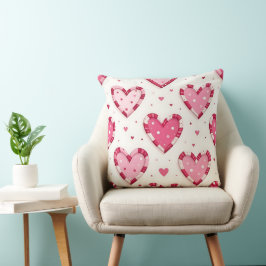 DELAR AV ROSA VALENTINCANDY HEARTS KUDDE