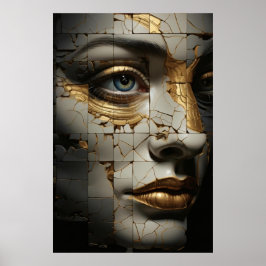 Delar av självprojektionsyta poster