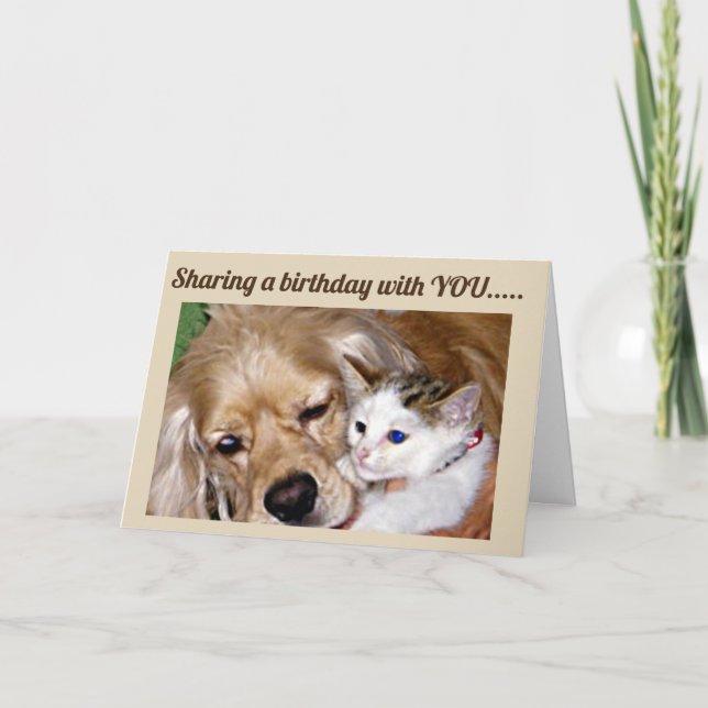 **DELAR BIRTHDAYS** ÄR SOM EN "UNDERBARARE STORLEK KORT (Framsida)