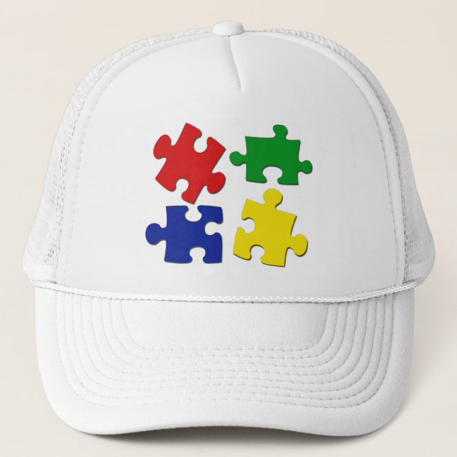 Delar hatt för pussel keps (Framsida)
