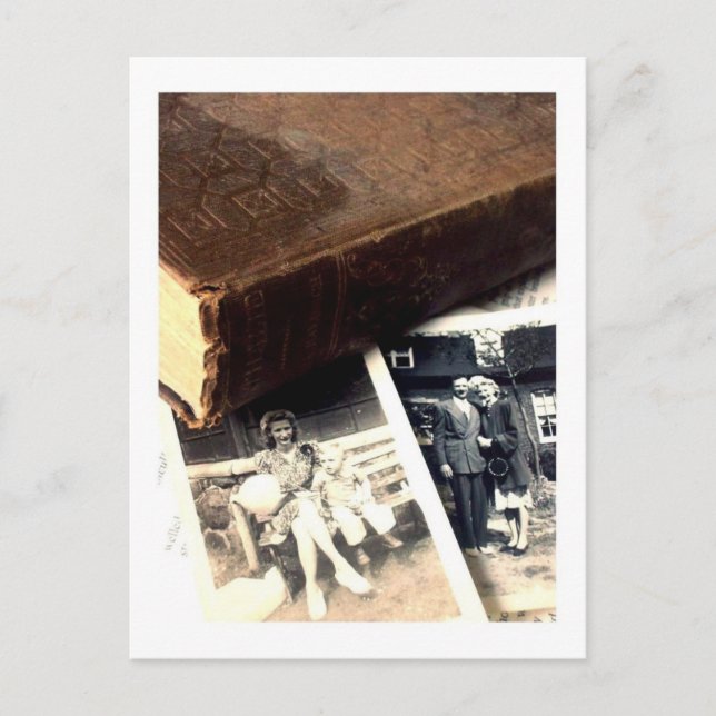 delar i en storybook vykort (Framsida)