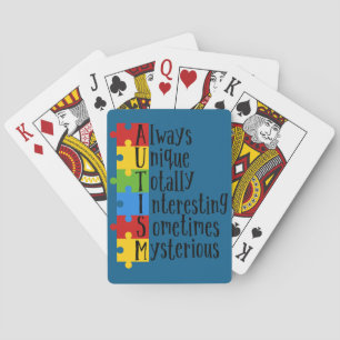Delar om autism casinokort