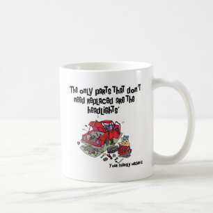 Delar - praktiskt mekaniska kaffemugg