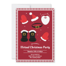 Delara julen i Santa Kostym, Virtuella Party