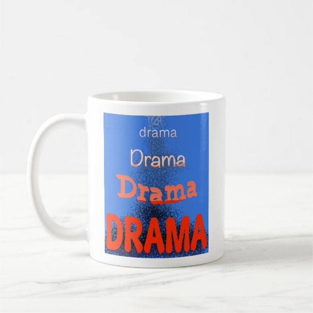 Delarna i Drama Kaffemugg (Vänster)