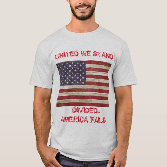 Delat Amerika Misslyckas T Shirt (Framsida)