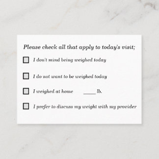 Delat beslut Skapar för viktningsenheter Visitkort