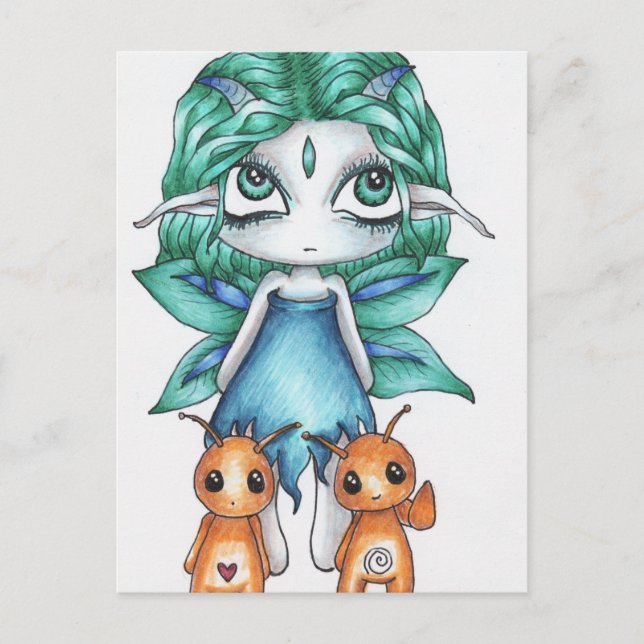 Delat vykort för Stollig (Framsida)