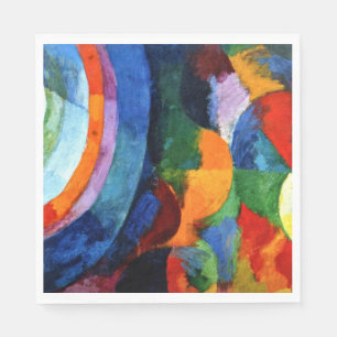 Delaunay - Circular Forms, Sol, Måne Pappersservett