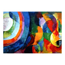 Delaunay - Cirkulär form, Sol, Måne