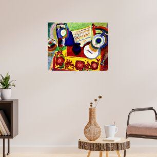 Delaunay - Portugisiskt stillliv Poster