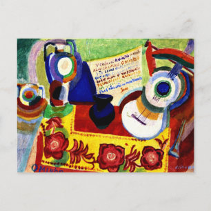 Delaunay - Portugisiskt stillliv Vykort