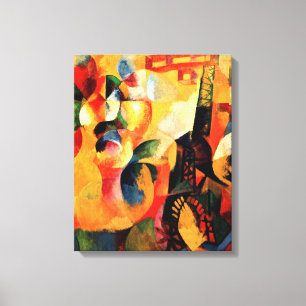 Delaunay - Sol, Torn, flygplan Canvastryck