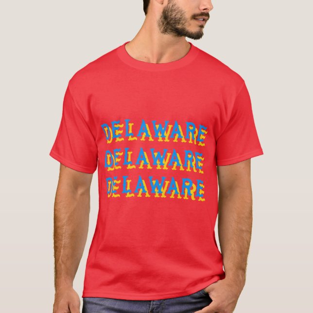 delaware 17 t shirt (Framsida)