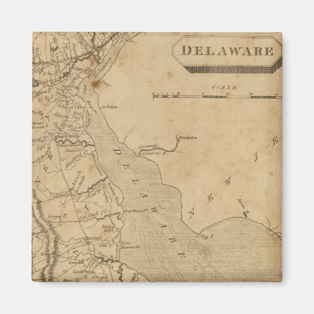 Delaware 3 magnet (Framsidan)
