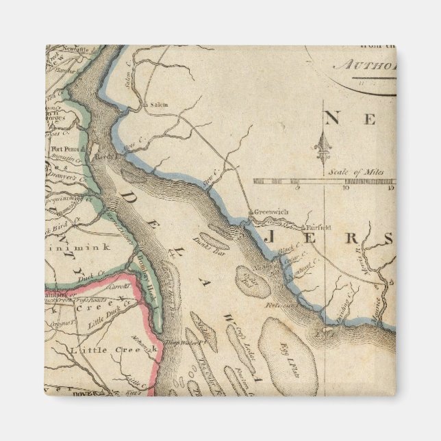 Delaware 5 magnet (Framsidan)