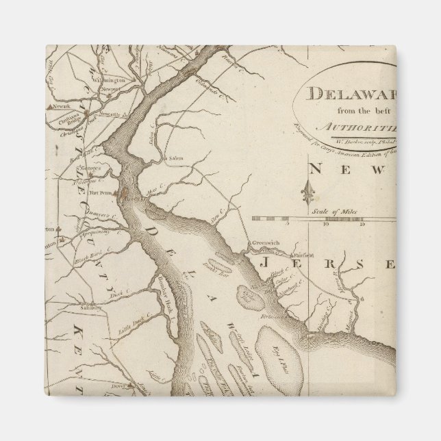 Delaware 5 magnet (Framsidan)