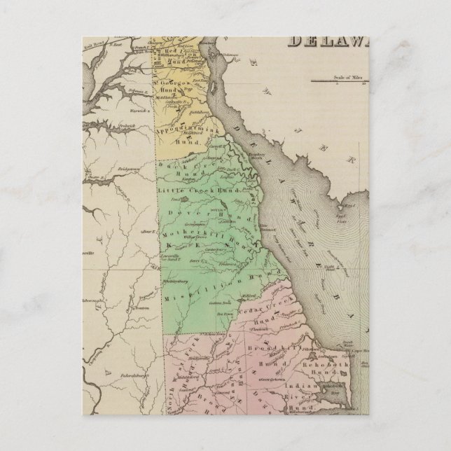 Delaware 6 vykort (Framsida)